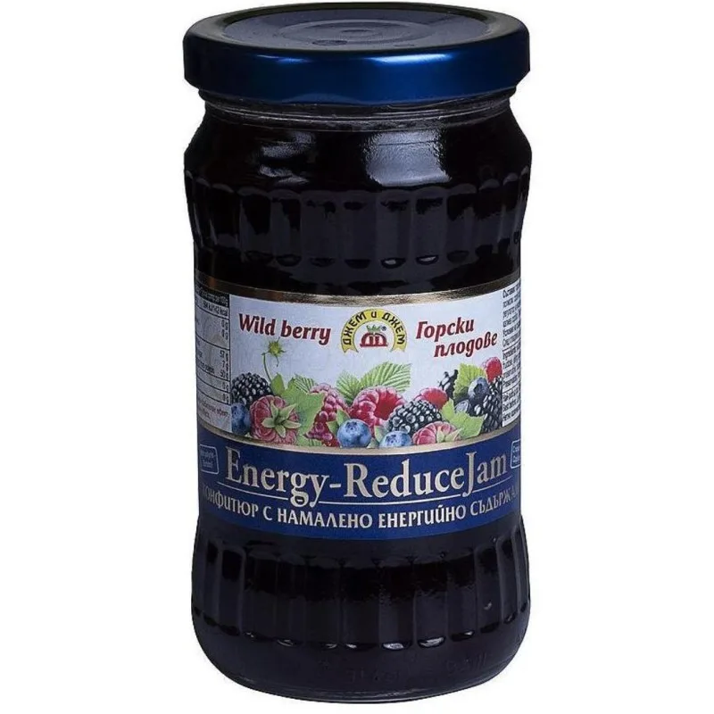 Gem de fructe de padure fara zahar, 340g, Jam&Jam — preț și oferte