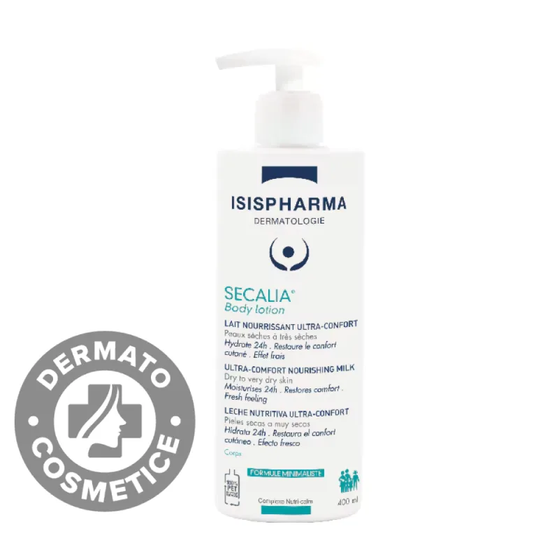 Lotiune de corp pentru piele atopica Secalia, 400ml, Isis Pharma — preț și oferte