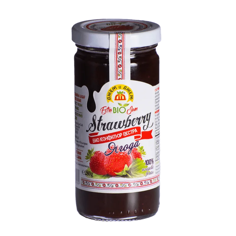 Gem Eco de capsuni, 280g, Jam&Jam — preț și oferte