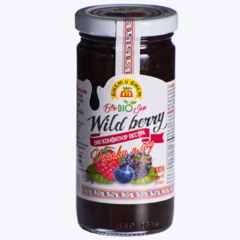 Gem Eco de fructe de padure, 280g, Jam&Jam — preț și oferte