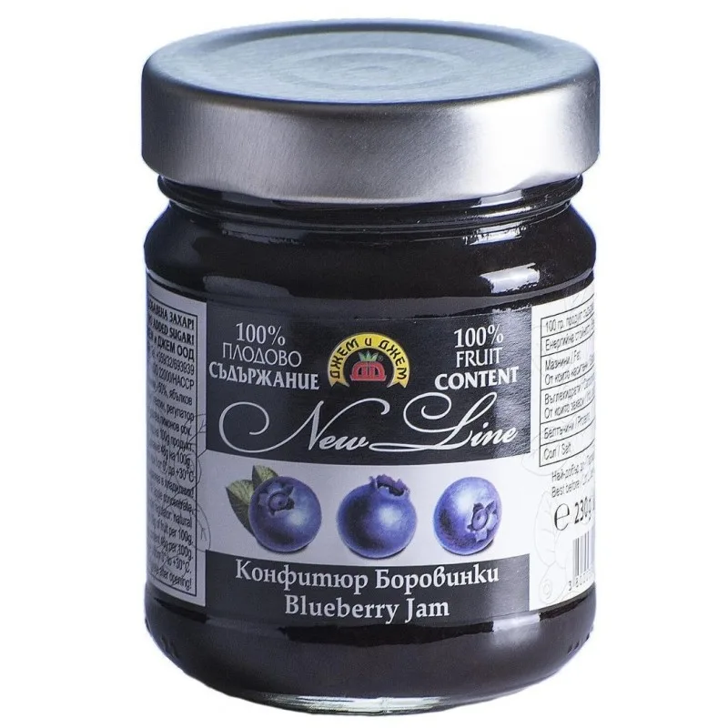 Gem de afine, 230g, Jam&Jam — preț și oferte