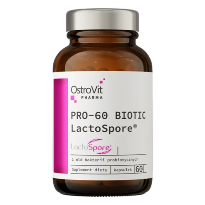Probiotic Pharma PRO-60 Biotic Lactospore, 60 capsule, OstroVit — preț și oferte