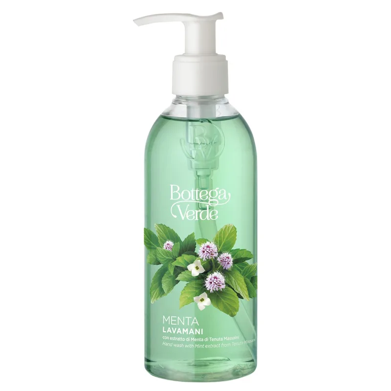 Sapun lichid cu extract de menta si busuioc, 250ml, Bottega Verde — preț și oferte