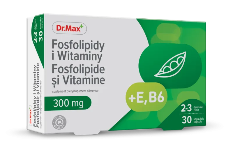 Dr. Max Fosfolipide si vitamine, 30 capsule moi — preț și oferte