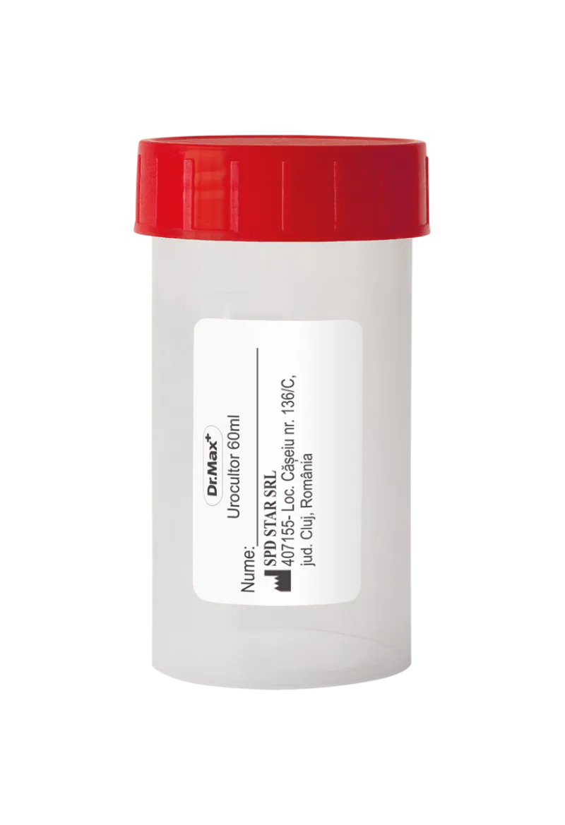 Dr. Max Recipient urocultura steril, 60ml — preț și oferte