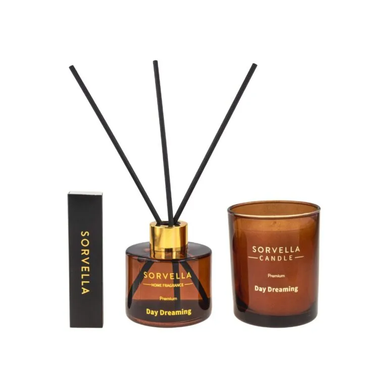 Set Aromatizator 120ml + Lumanare parfumata 170g Day Dreaming, Sorvella — preț și oferte