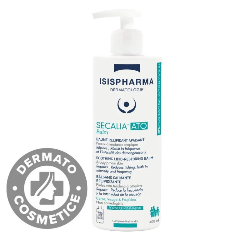 Balsam calmant pentru piele atopica Secalia, 400ml, Isispharma — preț și oferte