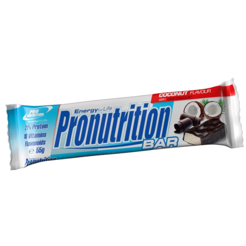 Baton cu cocos, 55g, Pro Nutrition — preț și oferte