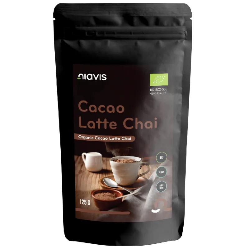 Mix ecologic Cacao Latte Chai, 125g, Niavis — preț și oferte