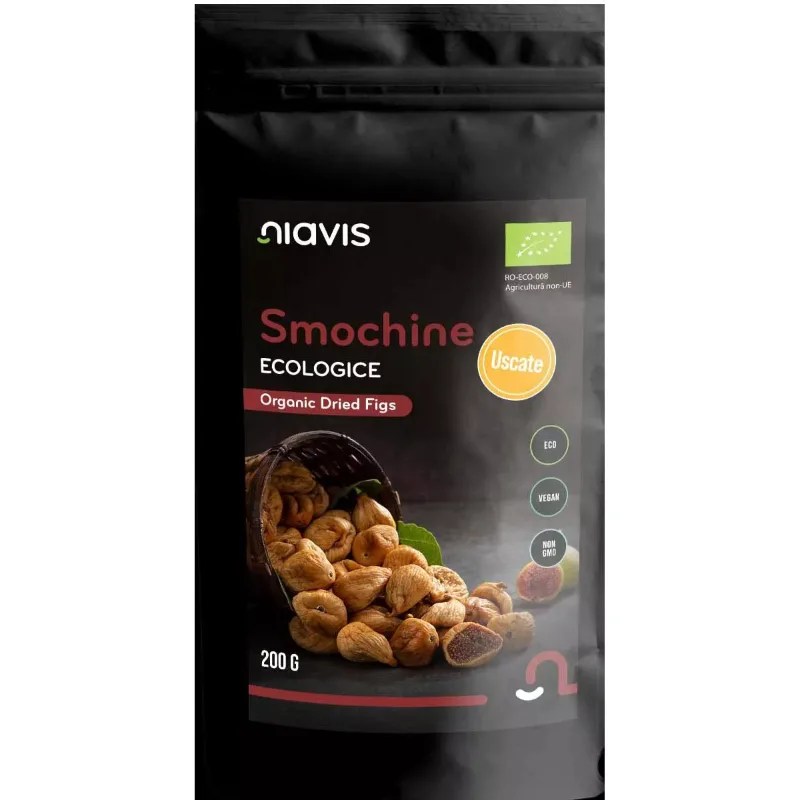 Smochine uscate ecologice, 200g, Niavis — preț și oferte
