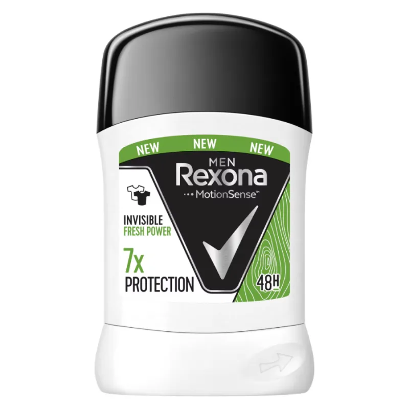 Deodorant stick Men Invisible Fresh Power, 50ml, Rexona — preț și oferte