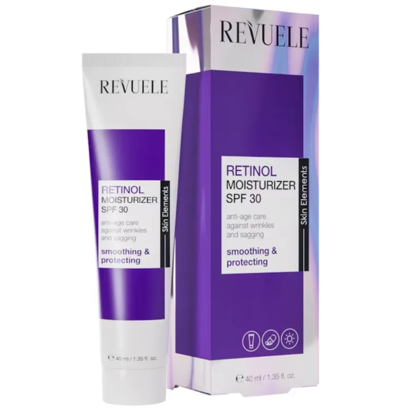 Crema hidratanta cu retinol SPF30, 40ml, Revuele — preț și oferte