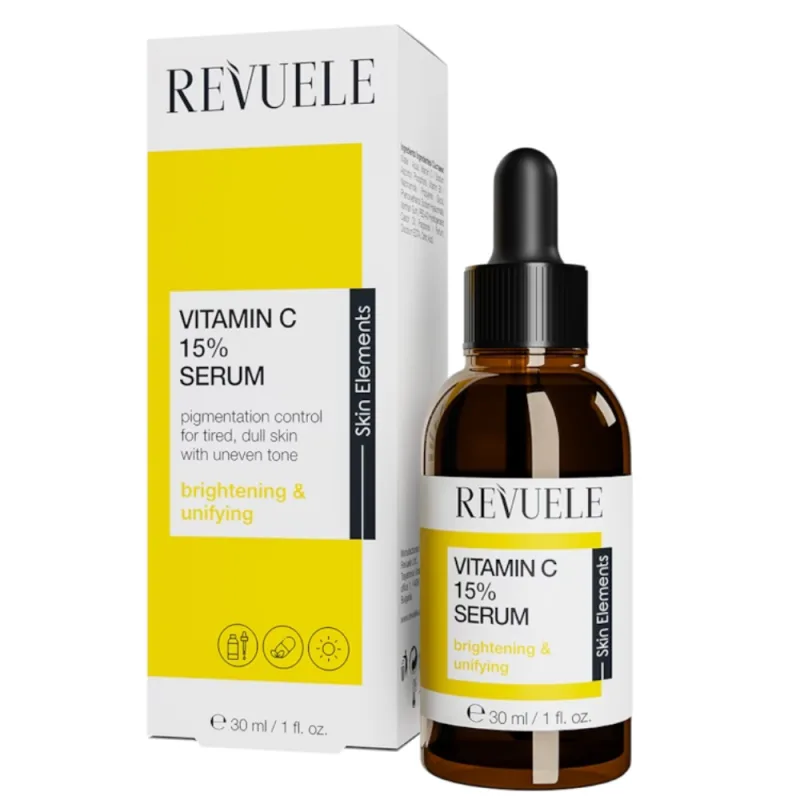 Ser pentru fata cu vitamina C 15%, 30ml, Revuele — preț și oferte