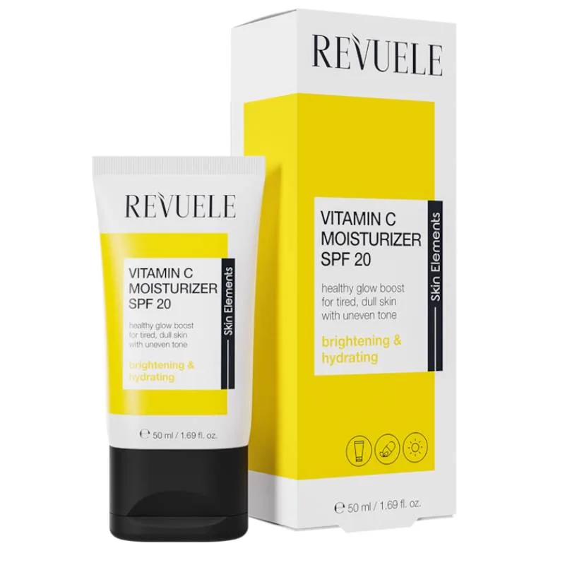 Crema hidratanta de fata cu vitamina C SPF20, 50ml, Revuele — preț și oferte