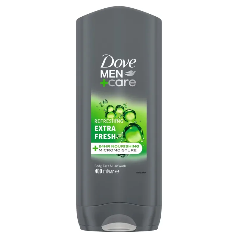 Gel de dus si sampon Extra Fresh, 400ml, Dove — preț și oferte