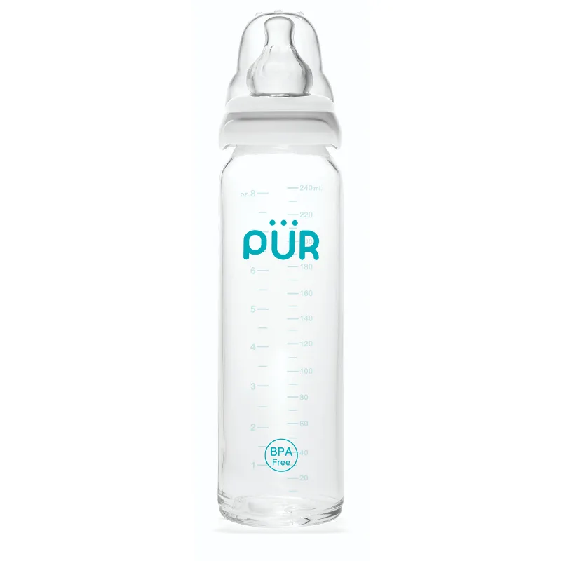 Biberon din sticla, 240ml, PUR — preț și oferte