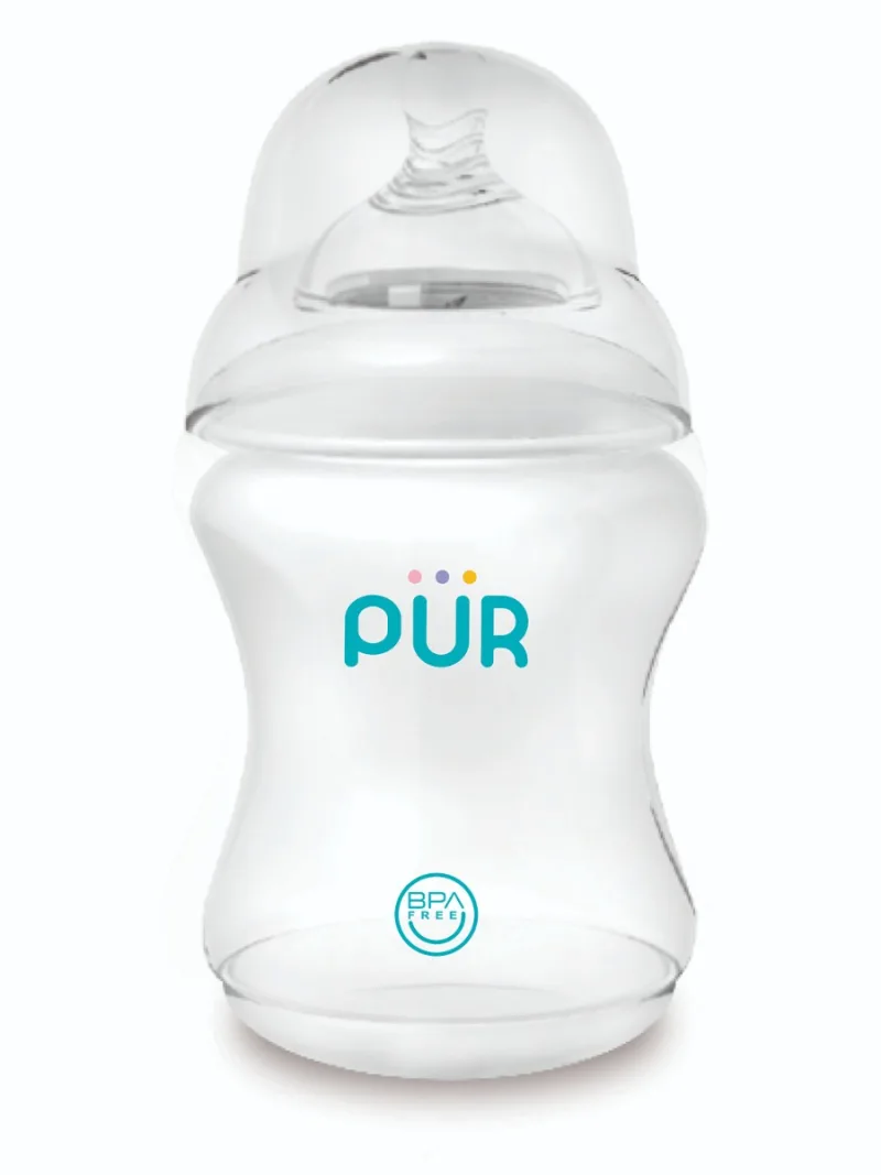 Biberon cu gura larga Comfort, 250ml, PUR — preț și oferte