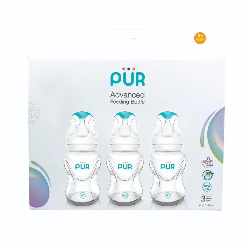Set Biberoane Advanced, 3x125ml, PUR — preț și oferte