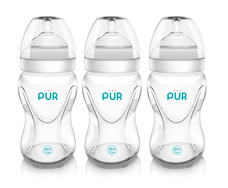 Set Biberoane cu gura larga Advanced Plus, 3x250ml, PUR — preț și oferte