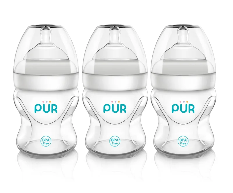 Set Biberoane cu gura larga Advanced Plus, 3x150ml, PUR — preț și oferte