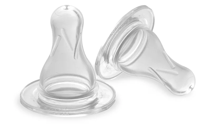 Set tetine silicon Classic marime M 3-6 luni, 2 bucati PUR — preț și oferte