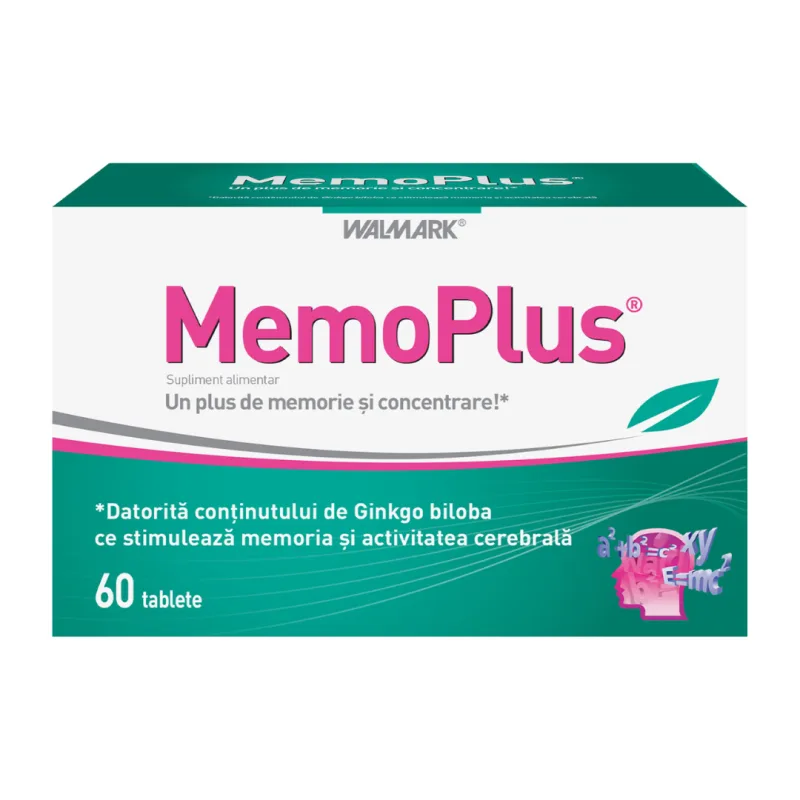 MemoPlus, 60 tablete, Walmark STADA — preț și oferte