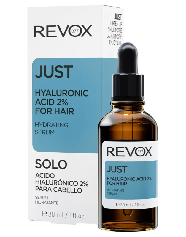 Acid hialuronic pentru par Just Hyaluronic, 30ml, Revox — preț și oferte
