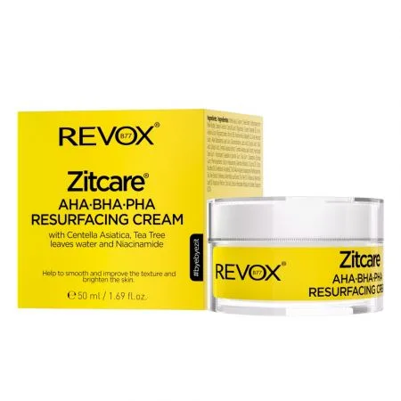 Crema regeneratoare pentru fata cu AHA BHA PHA Zitcare, 50ml, Revox — preț și oferte