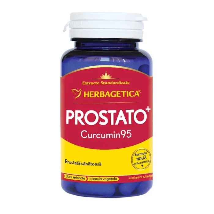 Prostato+ Curcumin95, 60 capsule, Herbagetica — preț și oferte