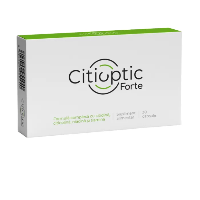 Citioptic Forte, 30 capsule, Naturpharma — preț și oferte