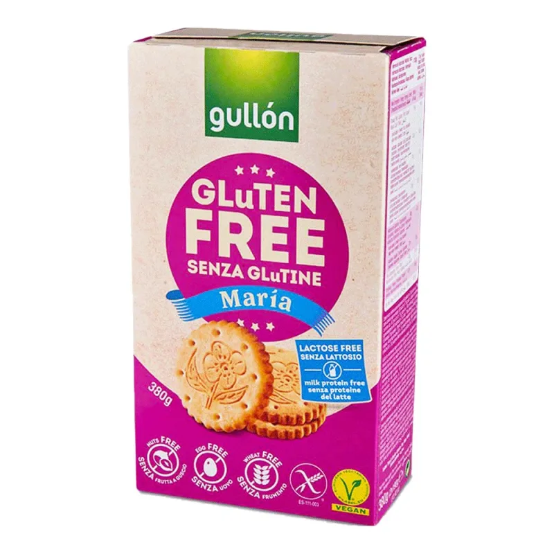 Biscuiti fara gluten si fara lactoza Maria, 380g, Gullon — preț și oferte