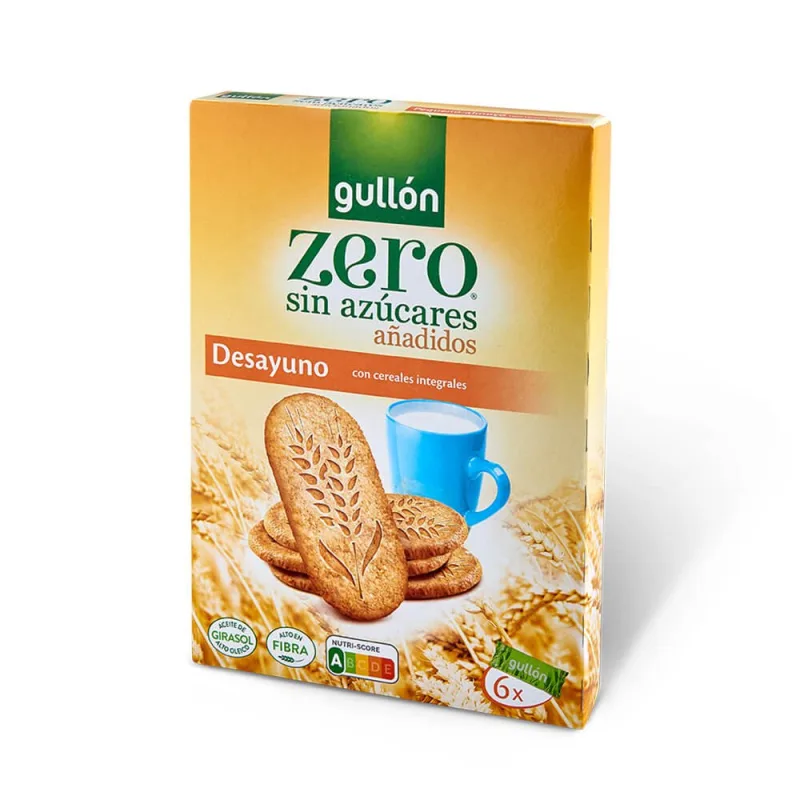 Biscuiti fara zahar adaugat cu cereale integrale Desayuno, 216g, Gullon — preț și oferte