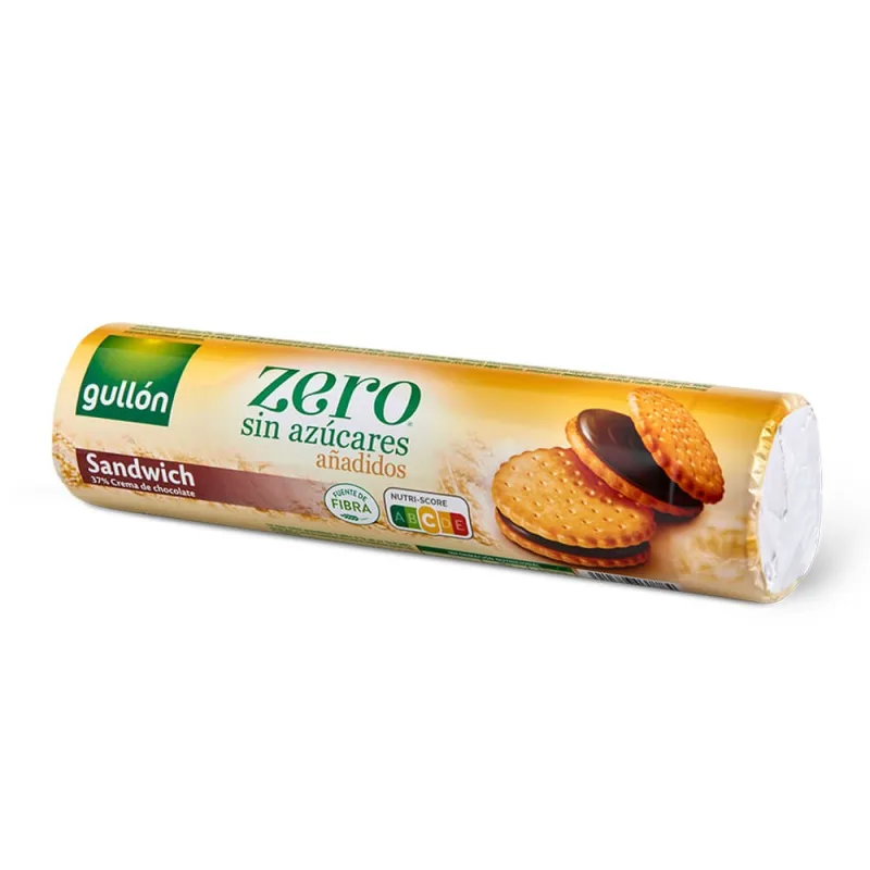 Biscuiti fara zahar cu crema de cacao, 250g, Gullon — preț și oferte