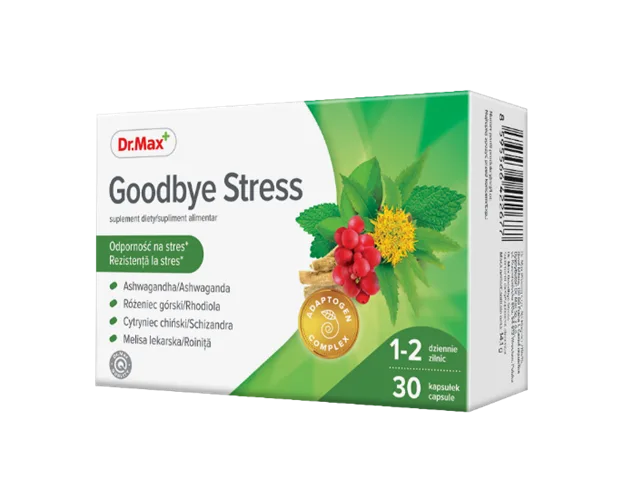 Dr. Max Goodbye Stress, 30 capsule​ — preț și oferte