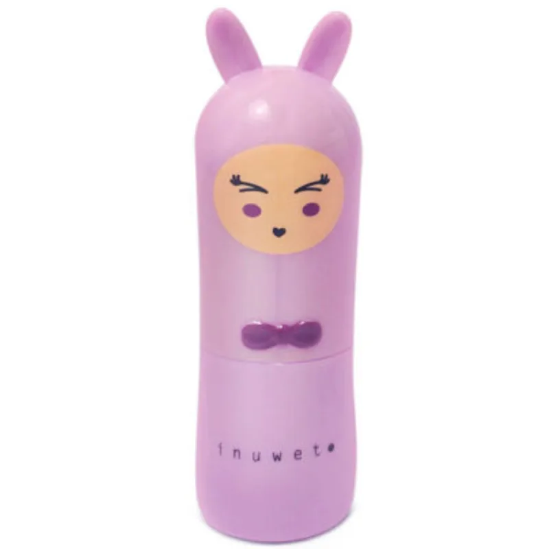 Balsam de buze cu parfum de bezea Bunny Delice Mauve, 3.5g, Inuwet — preț și oferte