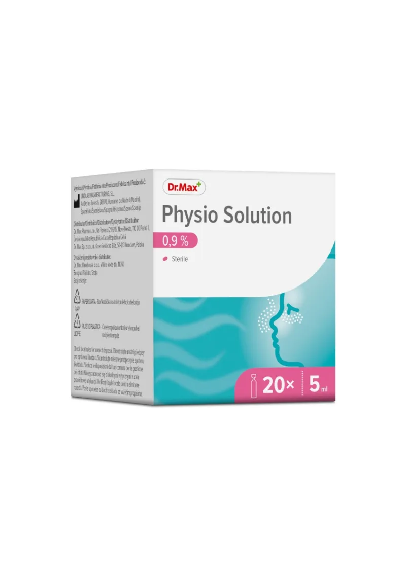 Dr. Max Ser fiziologic Physio Solution, 5ml x 20 monodoze — preț și oferte