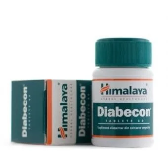 DIABECON Herbomineral Antidiabetic, 60 tablete HIMALAYA — preț și oferte