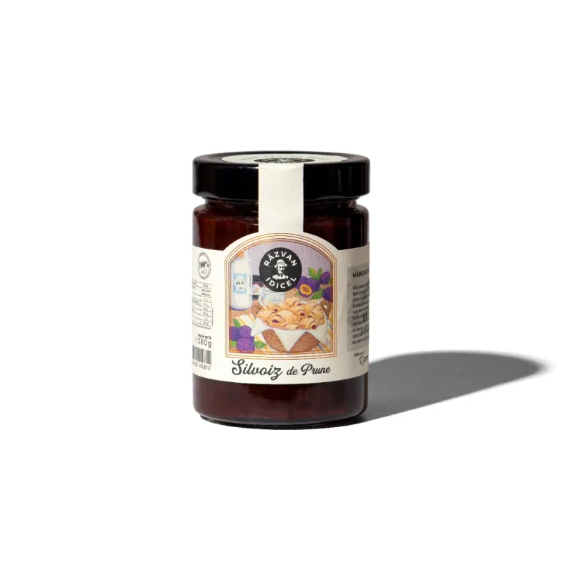 Silvoiz de prune fara zahar, 380g, Razvan Idicel — preț și oferte