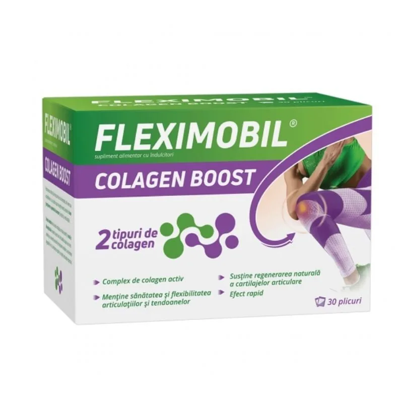 Fleximobil Colagen Boost, 30 plicuri, Fiterman Pharma — preț și oferte