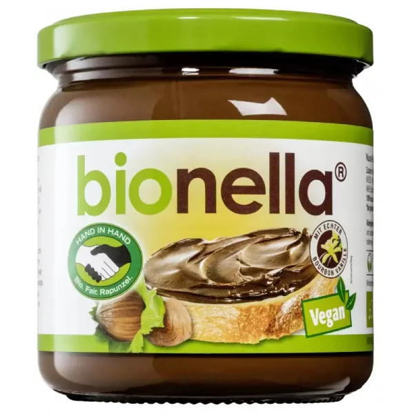 Crema vegana de alune cu ciocolata bio, 400g, Bionella — preț și oferte