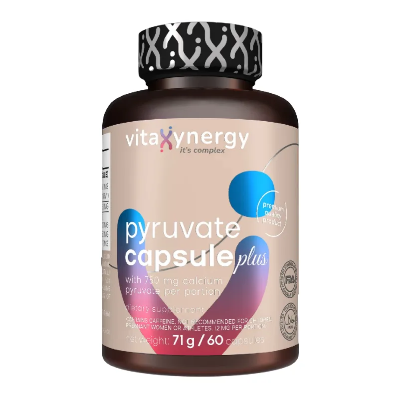 Pyruvate, 60 capsule, Vitaxynergy VITAXYENERGY — preț și oferte