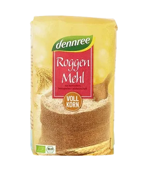 Faina integrala de secara eco, 1kg, Dennree