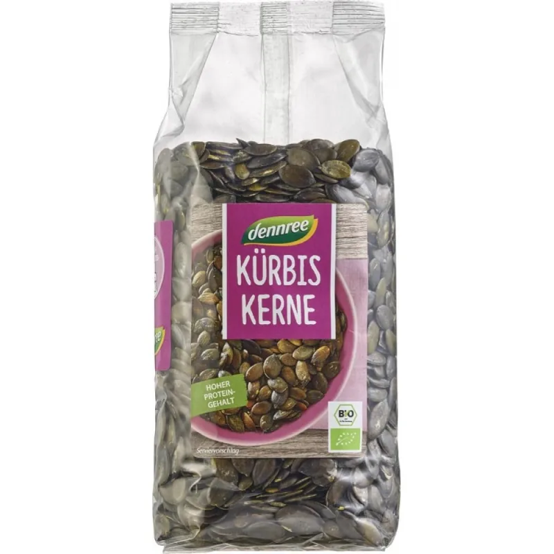 Seminte decojite de dovleac eco, 500g, Dennree — preț și oferte