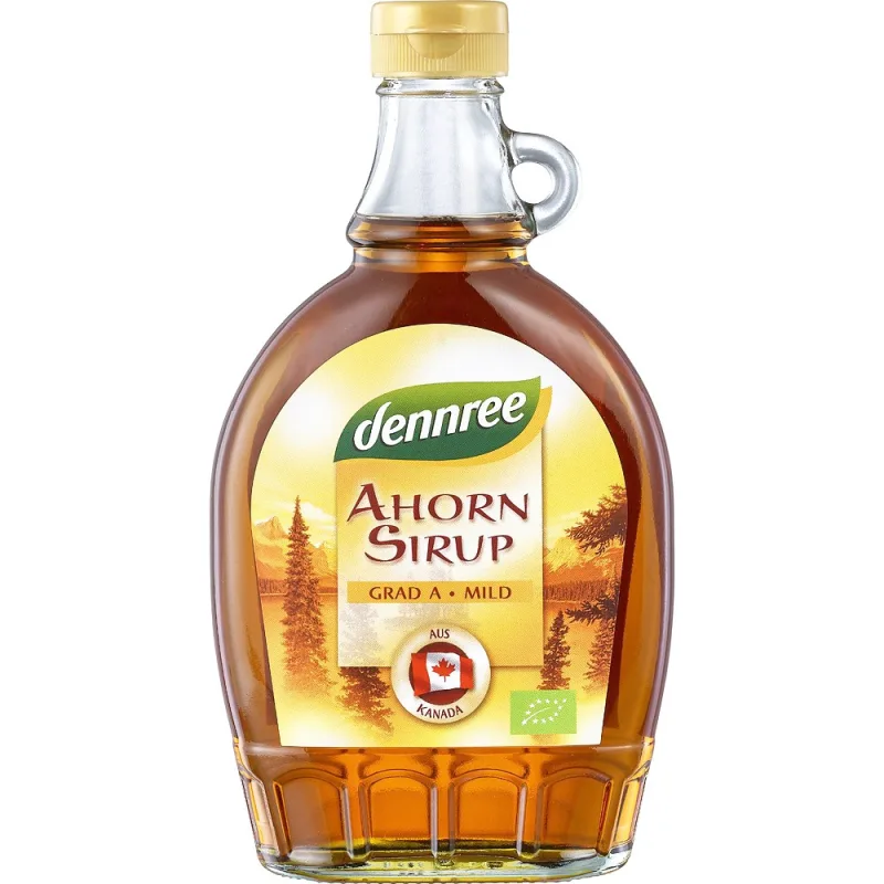 Sirop de artar eco Grad A si gust fin, 375ml, Dennree — preț și oferte