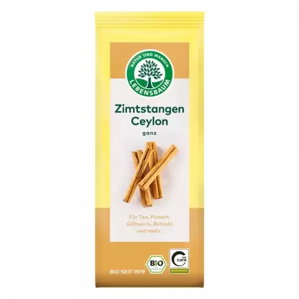 Batoane ecologice de scortisoara Ceylon, 6x13g, Lebensbaum — preț și oferte