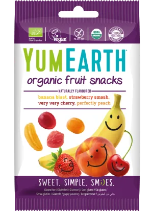 Jeleuri de fructe bio fara gluten si fara gelatina, 50g, Yumearth — preț și oferte