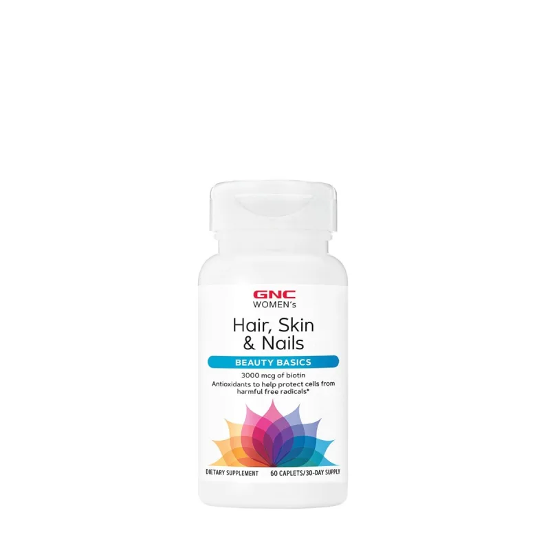 Formula pentru par, piele si unghii Women's Hair, 60 tablete, GNC — preț și oferte