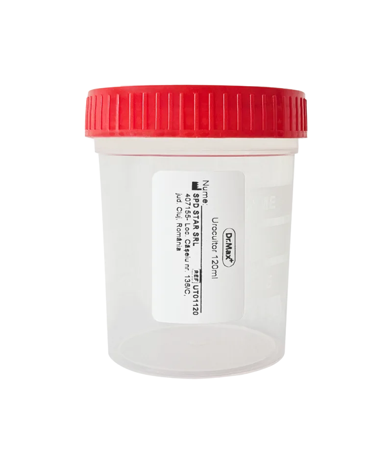 Dr. Max Recipient urocultura steril, 120ml — preț și oferte
