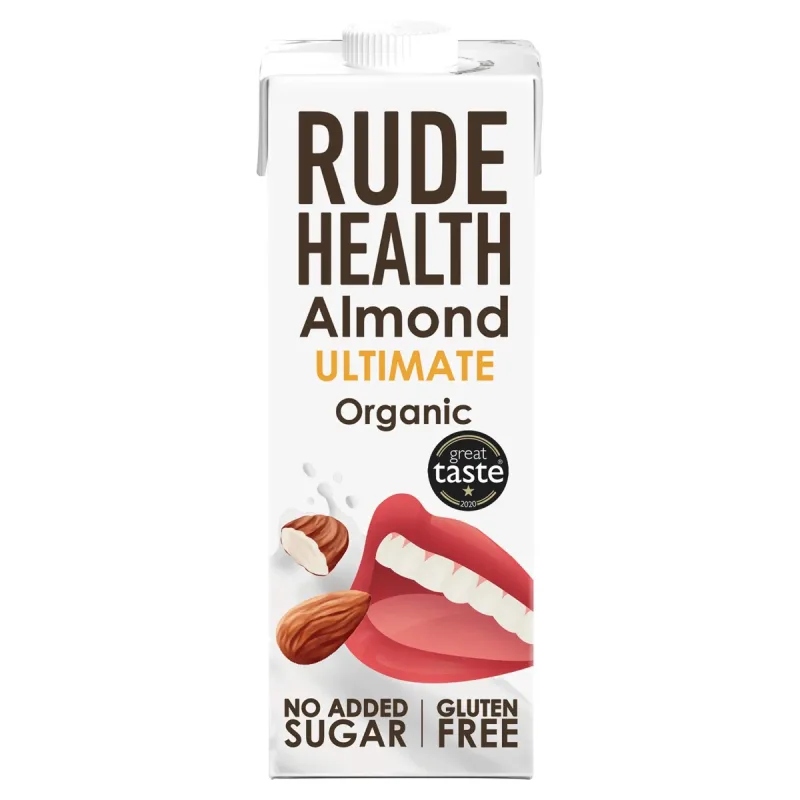 Bautura vegetala din migdale Ultimate Organic Eco, 1l, Rude Health — preț și oferte