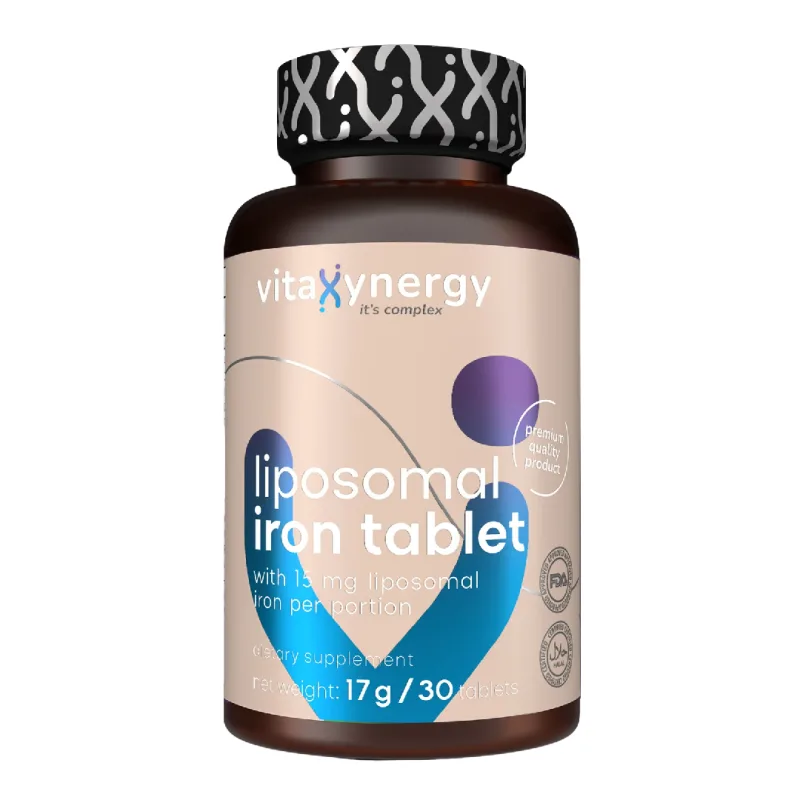 Fier lipozomal, 30 tablete, Vitaxynergy VITAXYENERGY — preț și oferte